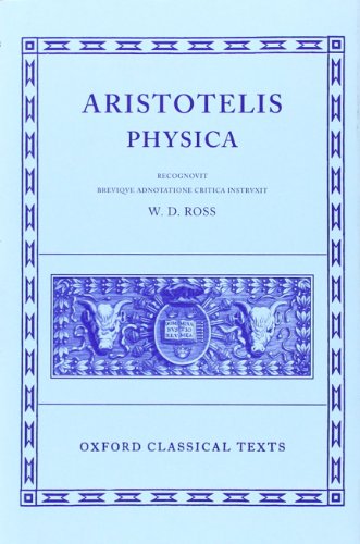 Imagen de archivo de Aristotle Physica a la venta por Blackwell's