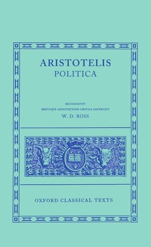 Stock image for Politica (Oxford Classical Texts) (Greek and Latin Edition) for sale by GF Books, Inc.