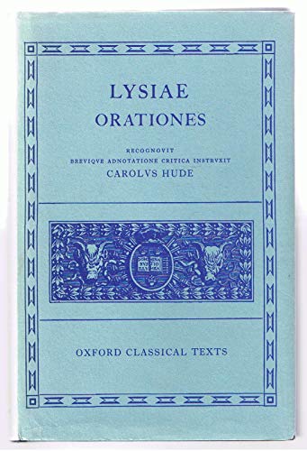 Beispielbild fr Orationes (Oxford Classical Texts) zum Verkauf von Wonder Book