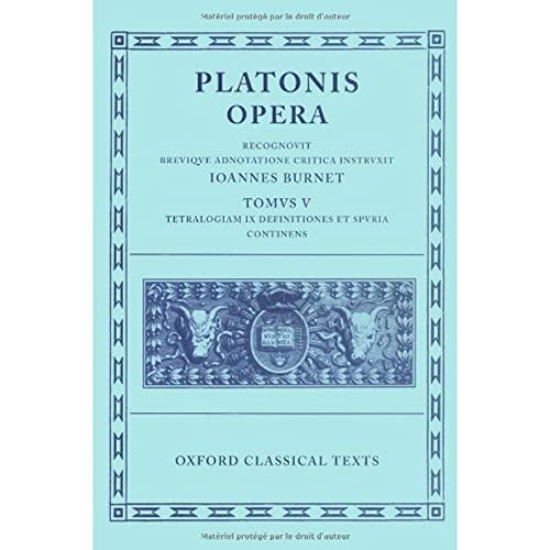 Stock image for Plato Opera for sale by Kennys Bookstore