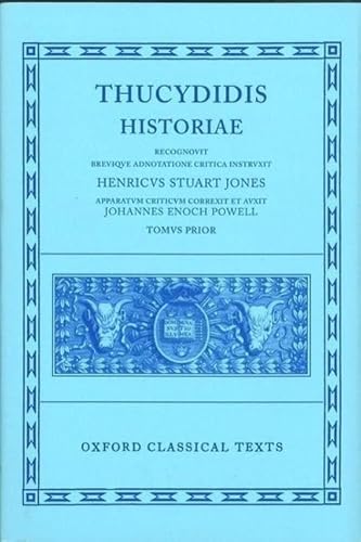 Stock image for Thucydides Historiae Vol. I: Books I-IV for sale by Blackwell's