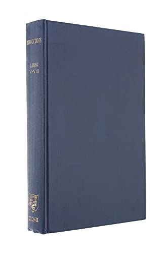 Stock image for Thucydidis Historiae Vol. II Libri V-VIII for sale by G.J. Askins Bookseller