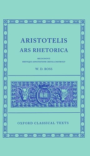 Stock image for Aristotle Ars Rhetorica for sale by Blackwell's