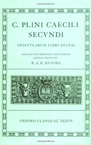 Stock image for Epistularum Libri Decem (Oxford Classical Texts) for sale by Atticus Books