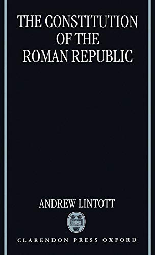 Stock image for The Constitution of the Roman Republic for sale by Bernhard Kiewel Rare Books