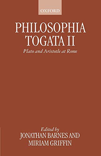 Beispielbild fr Philosophia Togata Ii: Plato and Aristotle at Rome zum Verkauf von Anybook.com