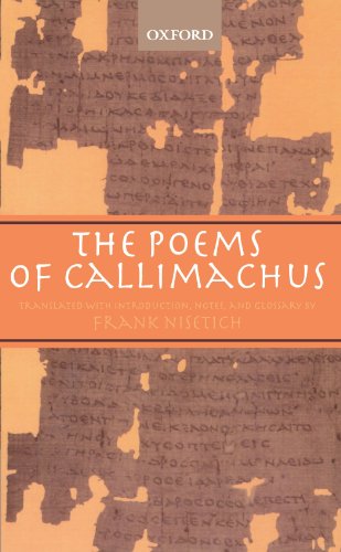 The Poems of Callimachus - Callimachus