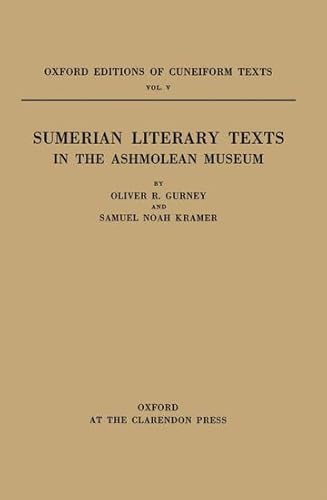 Beispielbild fr Sumerian Literary Texts in the Ashmolean Museum. Oxford Editions of Cuneiform Texts Vol. V. zum Verkauf von Henry Hollander, Bookseller