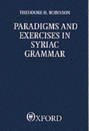 Beispielbild fr Paradigms and Exercises in Syriac Grammar, 4th edition zum Verkauf von Windows Booksellers