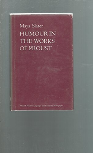 Imagen de archivo de Humour in the Works of Marcel Proust a la venta por Better World Books