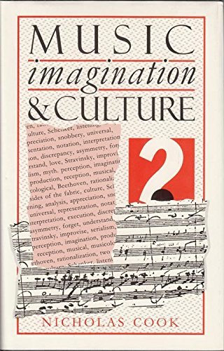 Imagen de archivo de Music, Imagination and Culture a la venta por Phatpocket Limited