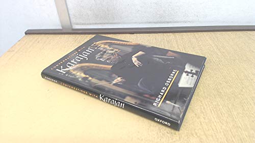 Beispielbild fr Conversations with Karajan zum Verkauf von WorldofBooks