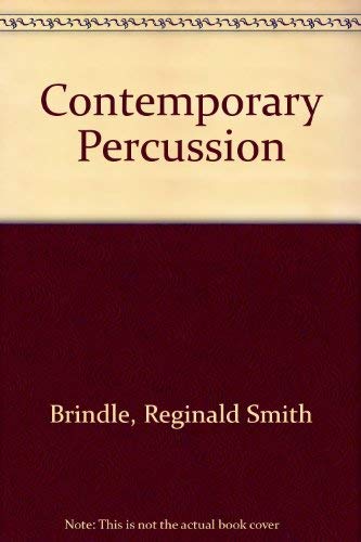 9780198162476: Contemporary Percussion