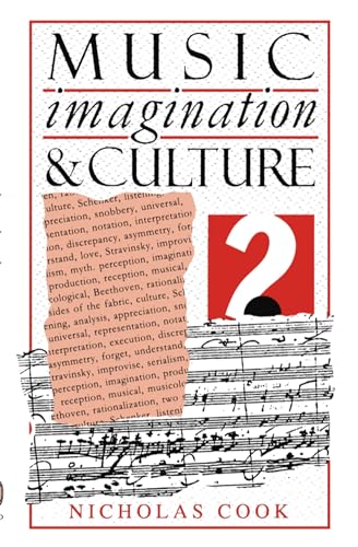Imagen de archivo de Music, Imagination, and Culture a la venta por Better World Books