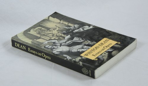 Imagen de archivo de Essays on Opera a la venta por Housing Works Online Bookstore