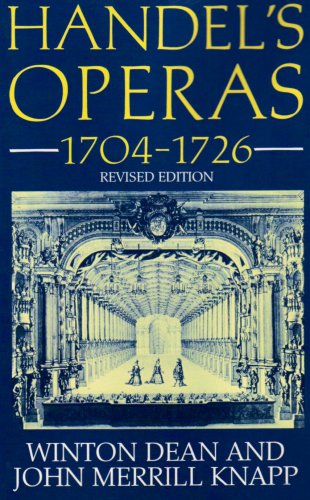 9780198164418: Handel's Operas 1704-1726 r/e (Clarendon Paperbacks)