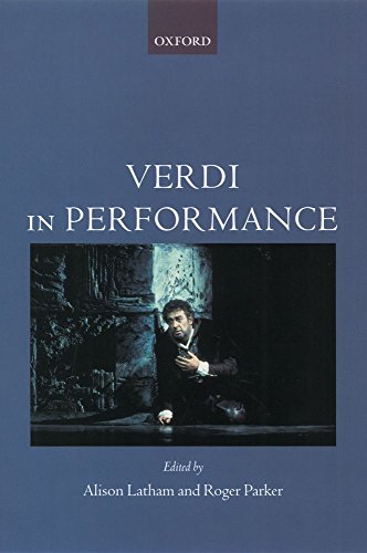 Stock image for Verdi in Performance for sale by Housing Works Online Bookstore