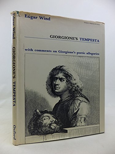 9780198171652: Giorgione's "Tempesta" with Comments on Giorgione's Poetic Allegories