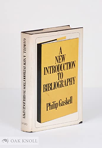 Imagen de archivo de A New Introduction to Bibliography a la venta por ThriftBooks-Atlanta