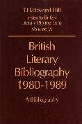 Stock image for British Literary Bibliography 1980-1989 : A Bibliography for sale by Better World Books