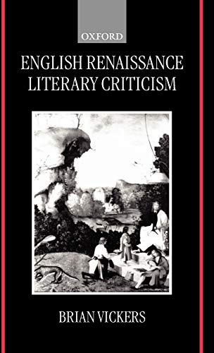 Beispielbild fr English Renaissance Literary Criticism zum Verkauf von Better World Books