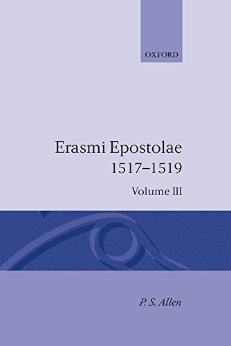 Opus Epistolarum Des. Erasmi Roterodami (9780198203438) by Erasmus