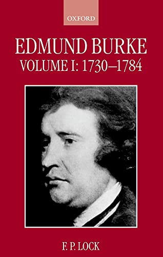 Stock image for Edmund Burke, Volume I 1730-1784 for sale by TextbookRush