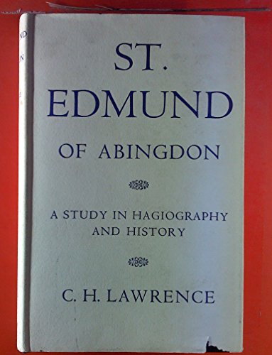 Imagen de archivo de St.Edmund of Abingdon a la venta por Neil Carver Books