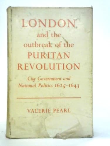 London and the Outbreak of the Puritan Revolution