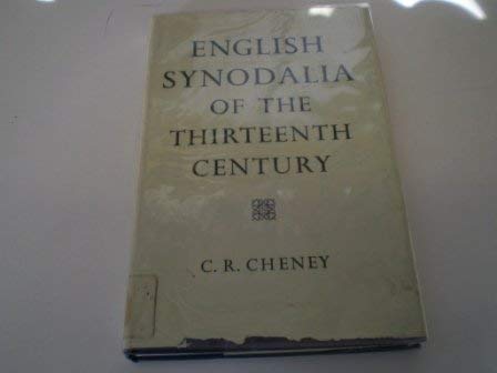 Beispielbild fr English Synodalia of the Thirteenth Century zum Verkauf von Better World Books