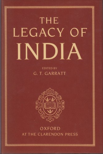 9780198219101: The Legacy of India (Legacy Series)