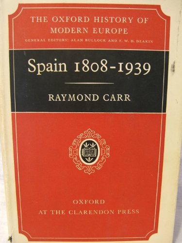 Stock image for Spain : 1808-1939 for sale by Better World Books