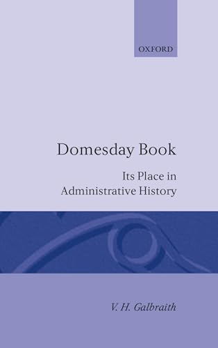 Stock image for Domesday Book: Its Place in Administrative History for sale by Rose's Books IOBA
