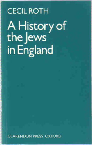 9780198224884: History of the Jews in England