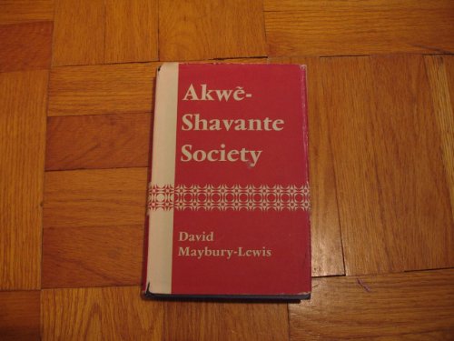 9780198231295: Akwe-Shavante Society: Social Organization of a Brazilian Tribe