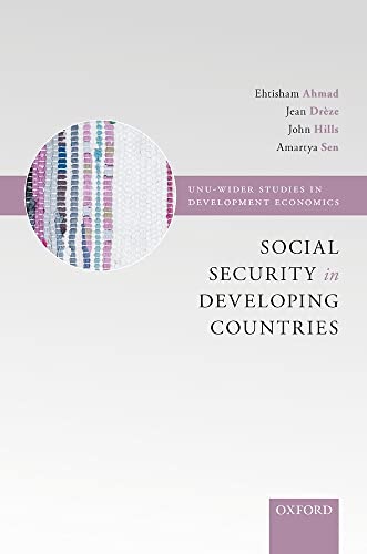 Stock image for Social Security in Developing Countries (WIDER Studies in Development Economics) for sale by AwesomeBooks