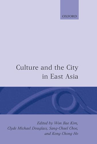 Stock image for Culture and the City in East Asia for sale by Buchpark