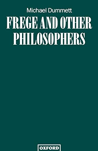 Imagen de archivo de Frege and Other Philosophers a la venta por Chiron Media