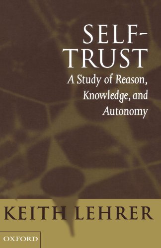 Imagen de archivo de Self-Trust: A Study of Reason, Knowledge, and Autonomy (Studies) a la venta por SecondSale