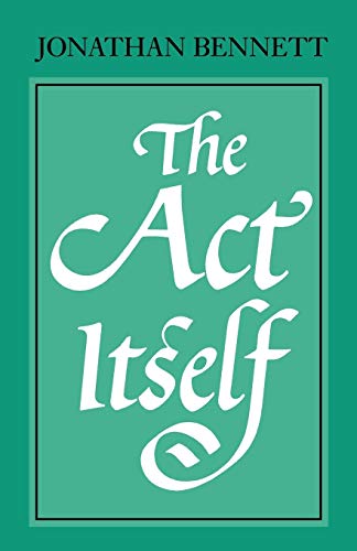 9780198237914: The Act Itself