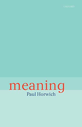 Stock image for Meaning for sale by Better World Books