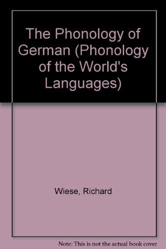 9780198240402: The Phonology of German