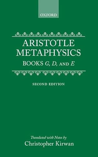 9780198240860: Metaphysics (Clarendon Aristotle Series)