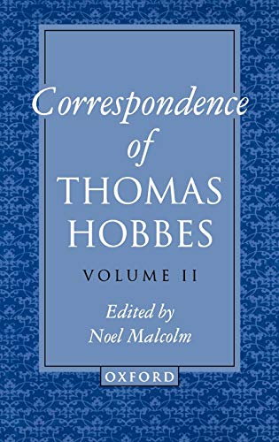9780198240990: The Correspondence of Thomas Hobbes: Volume II: 1660-1679
