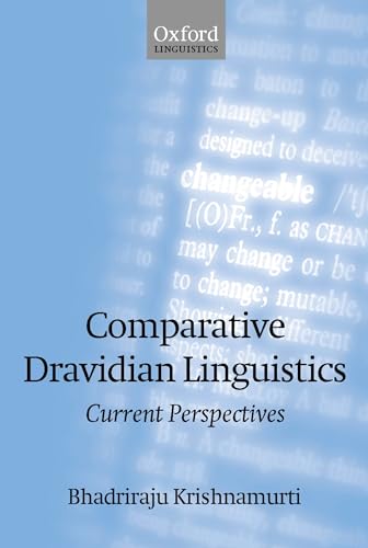 9780198241225: Comparative Dravidian Linguistics: Current Perspectives