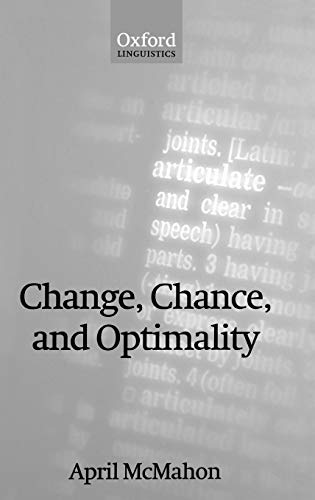 Imagen de archivo de Change, Chance, and Optimality a la venta por ThriftBooks-Atlanta