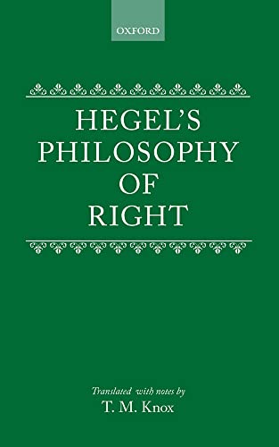 9780198241287: HEGEL: PHILOSOPHY OF RIGHT C