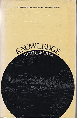 Beispielbild fr Knowledge zum Verkauf von Better World Books