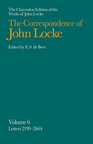 9780198245636: John Locke: Correspondence: Volume VI, Letters 2199-2664