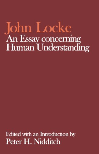 Beispielbild fr The Clarendon Edition of the Works of John Locke: An Essay Concerning Human Understanding zum Verkauf von Monster Bookshop